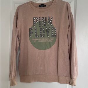 Pink Floyd Graphic Sweatshirt Distressed size Large